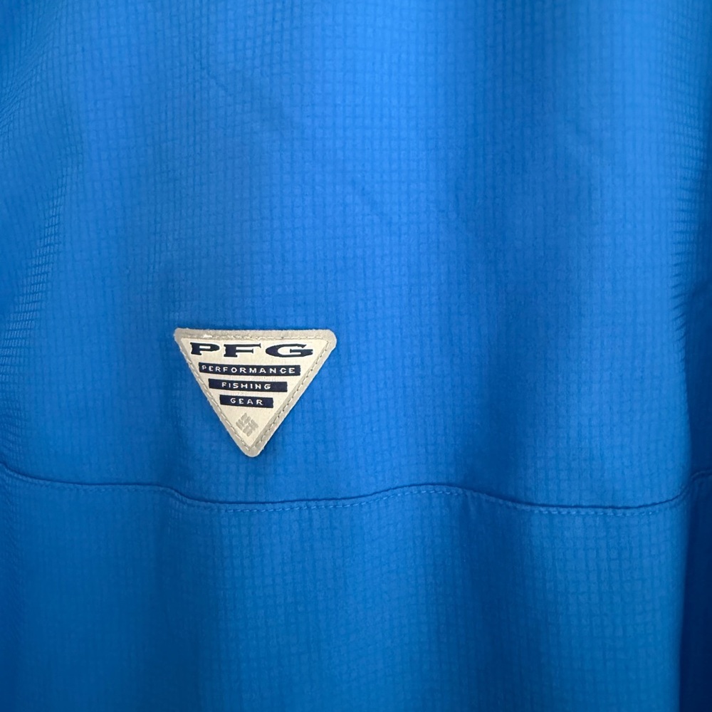 2 Columbia PFG Omni shade button up multi pocket long sleeve shirt - Picture 5 of 15